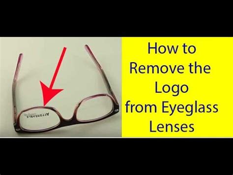 versace glasses remove logo|How to Remove Logos From Glasses .